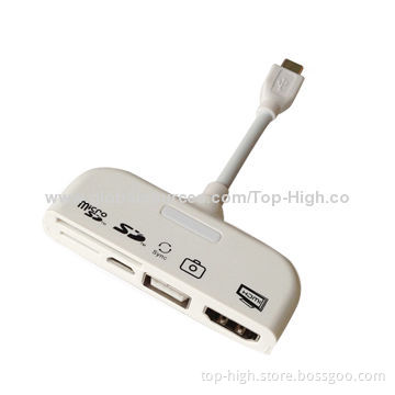 Phone Accessory Hot Sale HDMI to USB Converter for Samsung Galaxy S3 MHL Cable with Adapter Tip